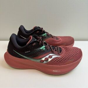 Saucony PWRRUN Ride 16 Womens Size 8 Runners Sneakers Athletic Shoes